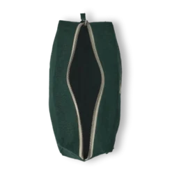Trousse de toilette en lin lavé - Vert Séquoia
