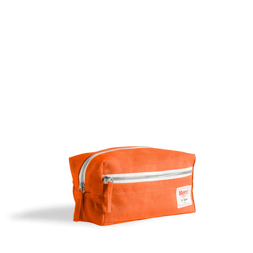 Trousse de toilette - Orange Zeste
