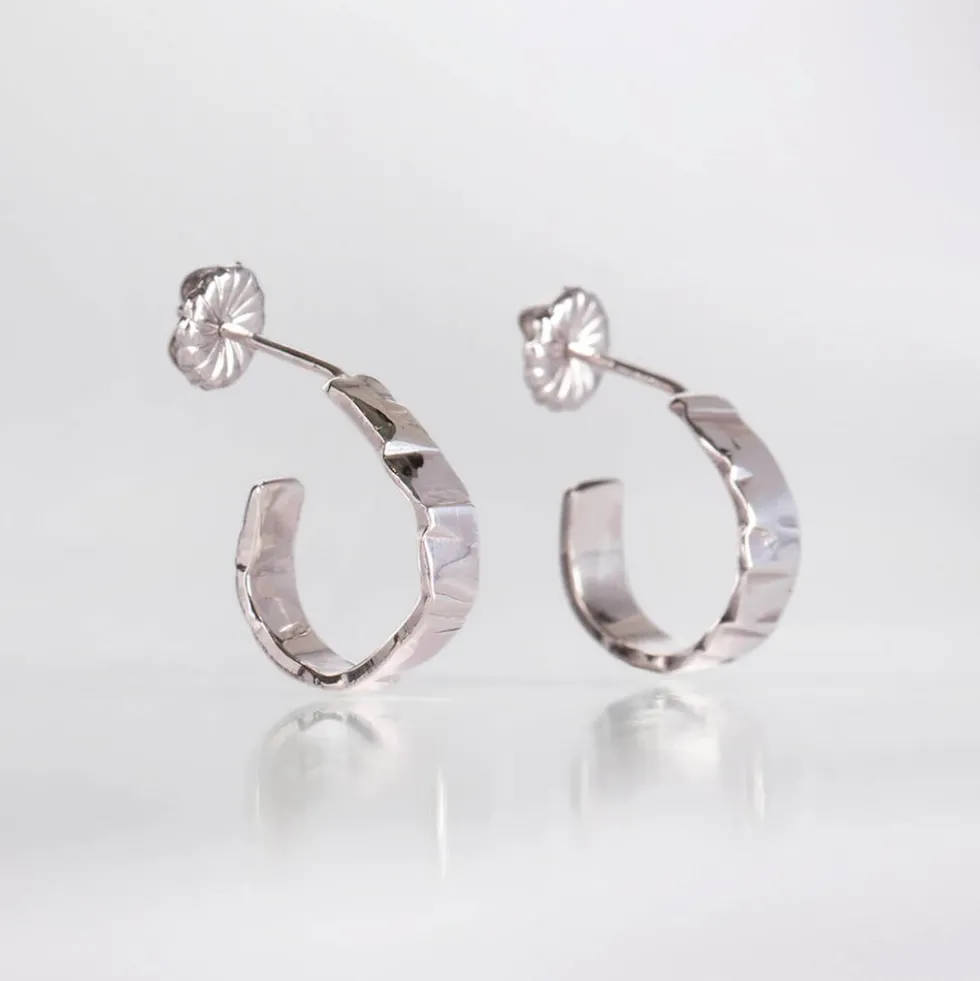 TWEEK EEK - Boucles d'oreilles Gray Loops SS - Argent