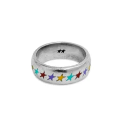 TWOJEYS - Bague Starline Multicolore M - Argent