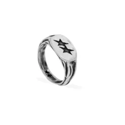 TWOJEYS - Bague Superstar Signet - Argent