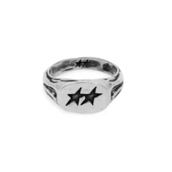 TWOJEYS - Bague Superstar Signet - Argent