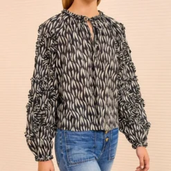 Ulla Johnson - Blouse Azrou - Graphite