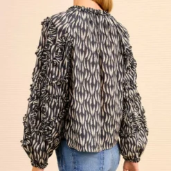 Ulla Johnson - Blouse Azrou - Graphite