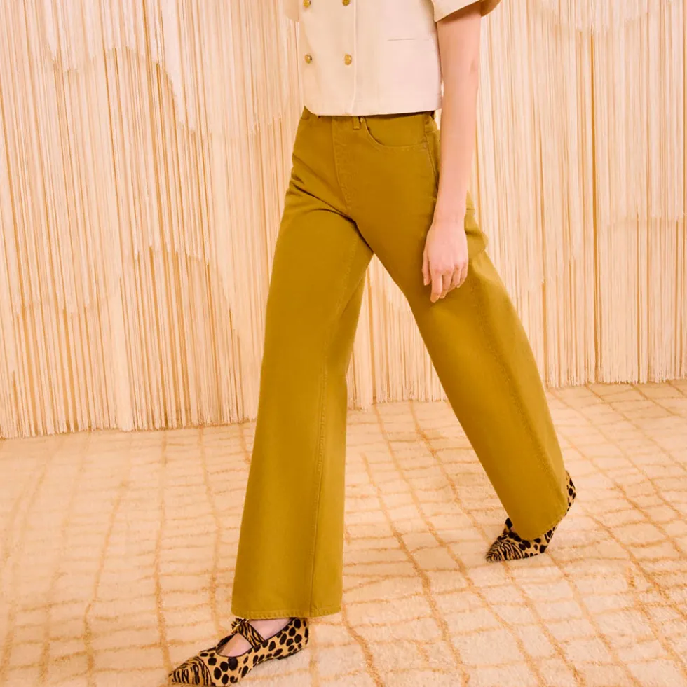 Ulla Johnson - Jeans The Willow Leg - Argan