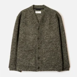 Universal Works - Cardigan Advance - Olive