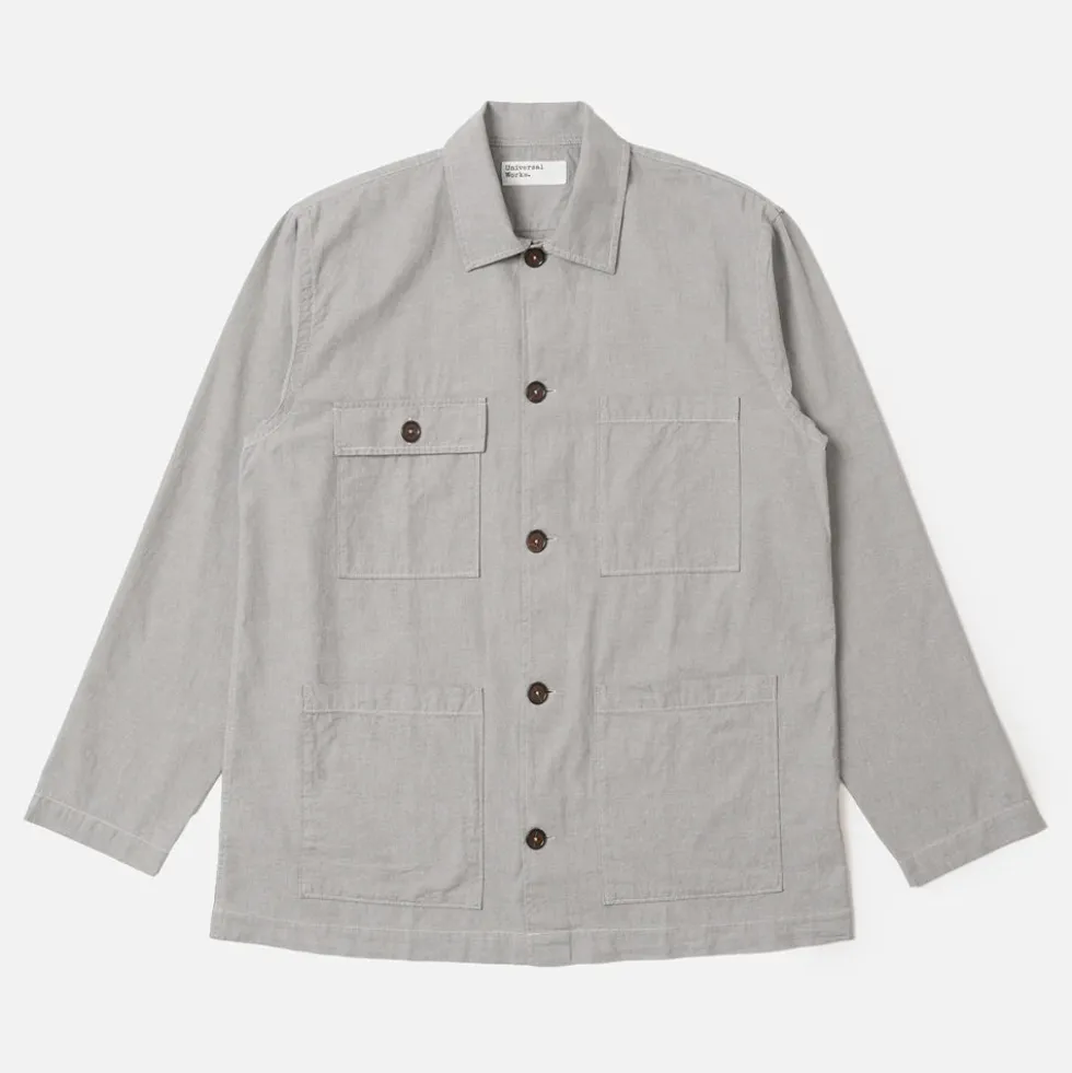 Universal Works - Chemise Dockside - Gris
