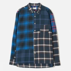 Universal Works - Chemise Lazy Day - Bleu