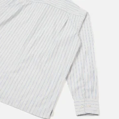 Universal Works - Chemise Lucky - Rayures Gris