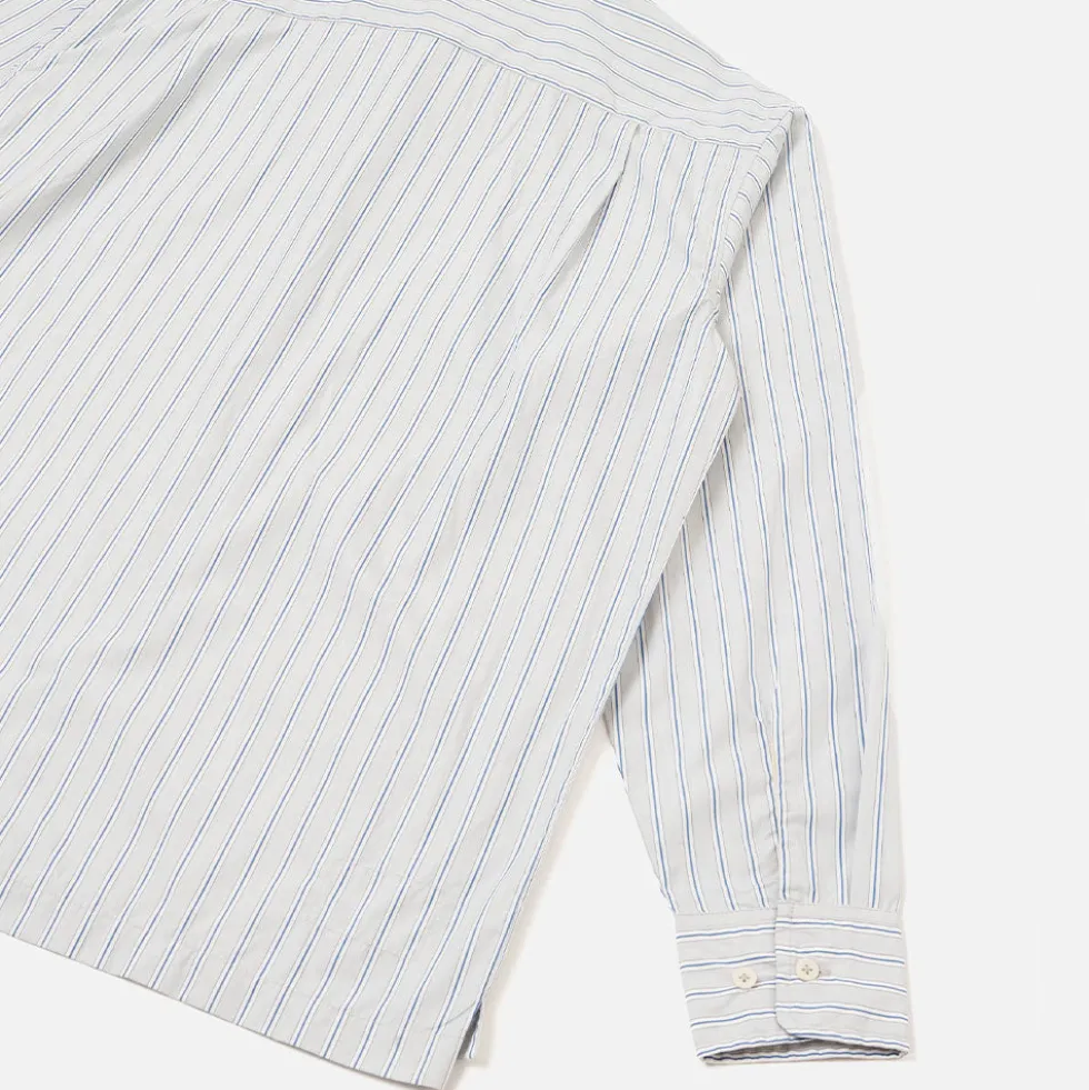 Universal Works - Chemise Lucky - Rayures Gris