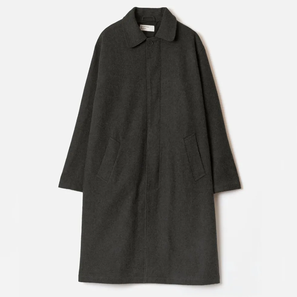 Universal Works - Manteau Mac - Gris