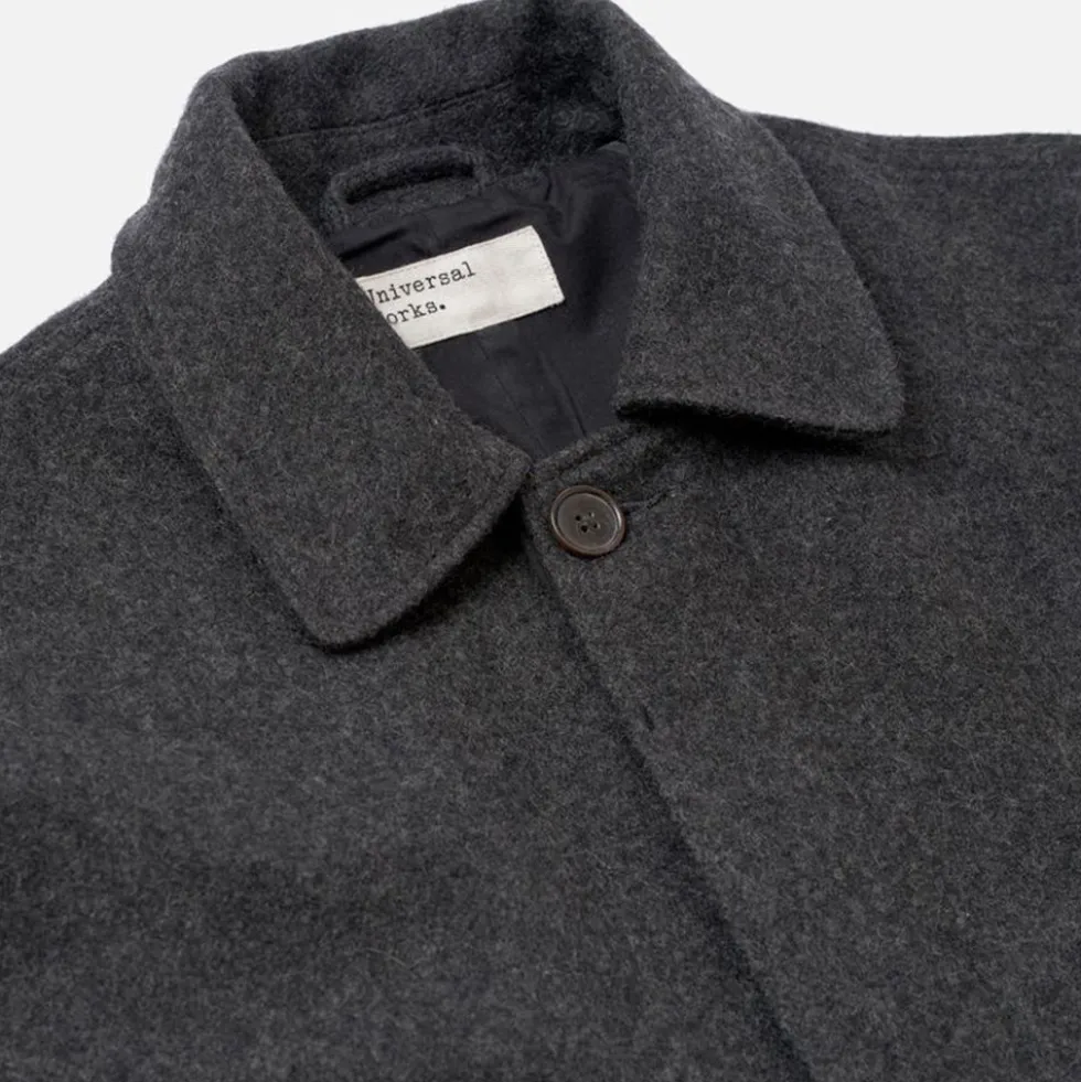 Universal Works - Manteau Mac - Gris