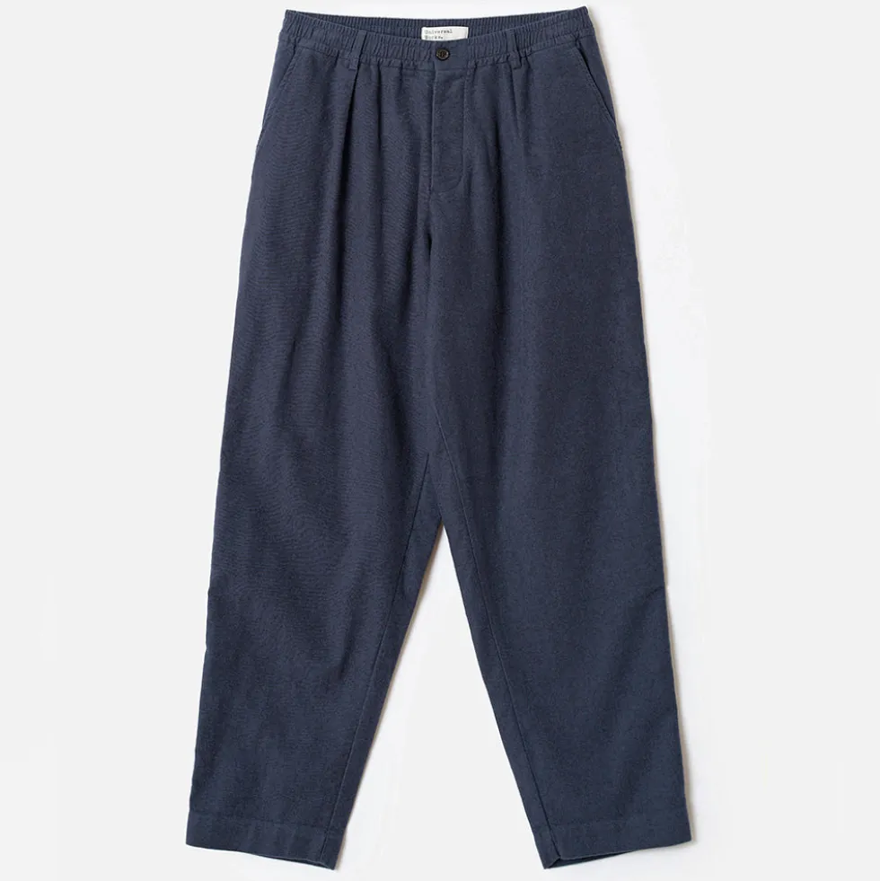 Universal Works - Pantalon Oxford Micro Canvas - Marine