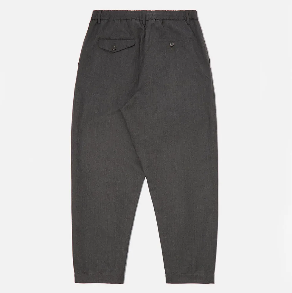 Universal Works - Pantalon Plissé - Charcoal