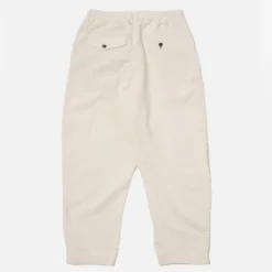 Universal Works - Pantalon Track Pleated - Ecru