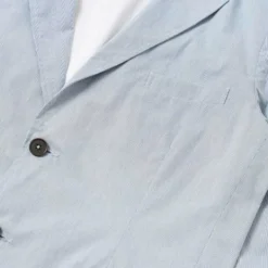 Universal Works - Veste Blazer Boston Kennedy - Bleu à rayures