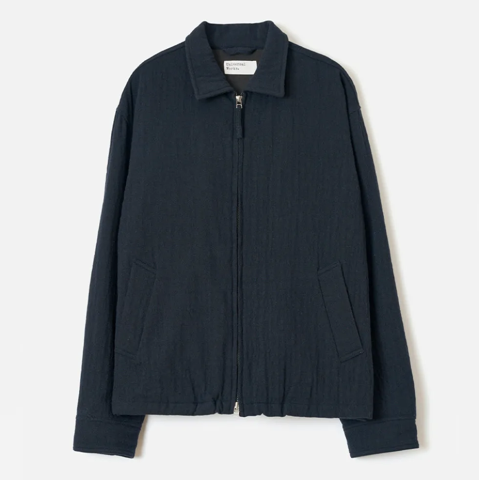 Universal Works - Veste Club - Marine
