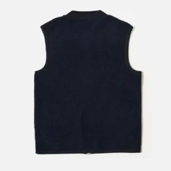 Universal Works - Veste Laine Zip - Marine