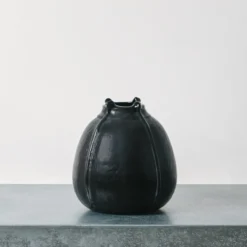 Vase graine - Noir