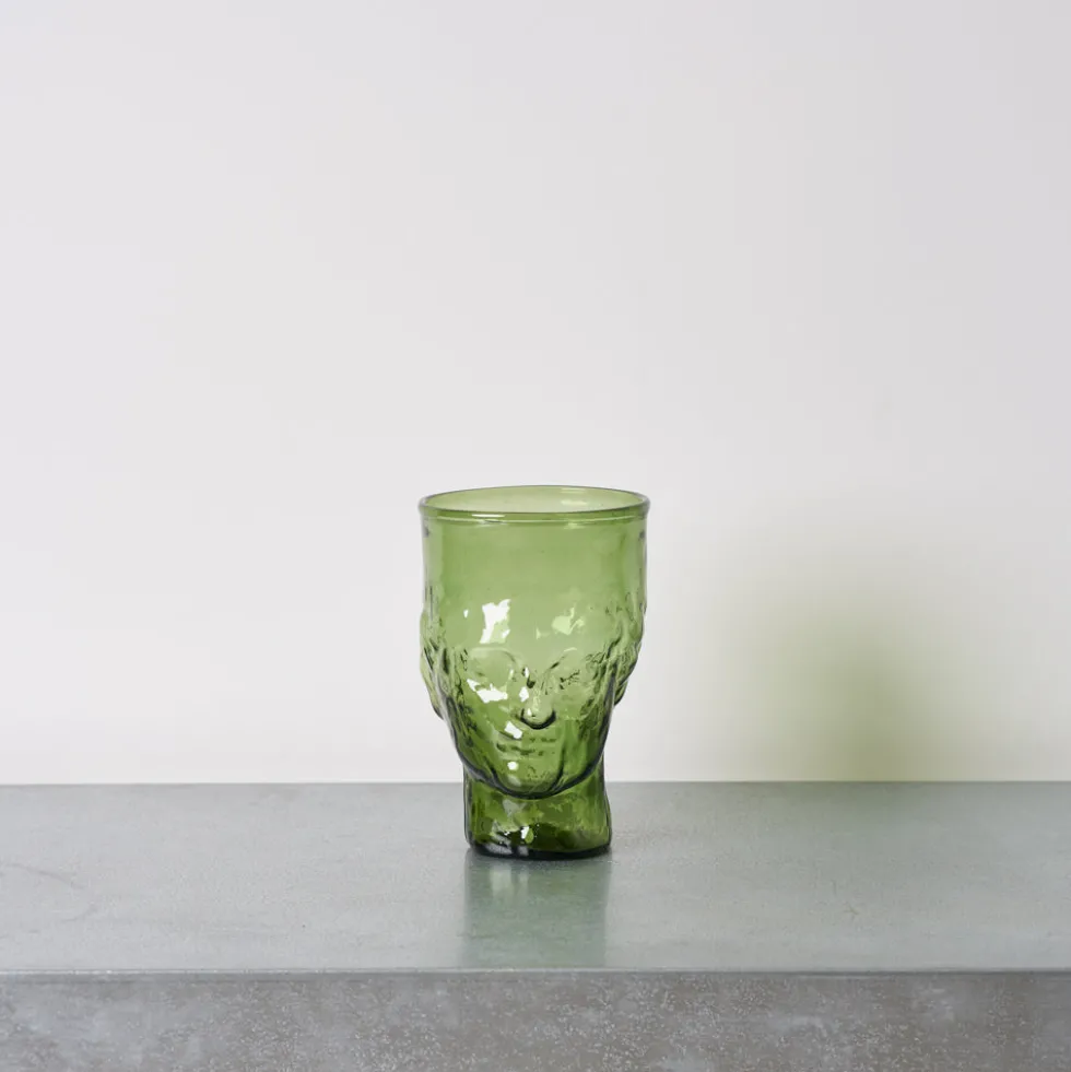 Vase tête Roma - Vert
