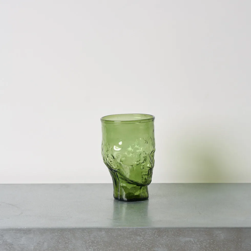 Vase tête Roma - Vert