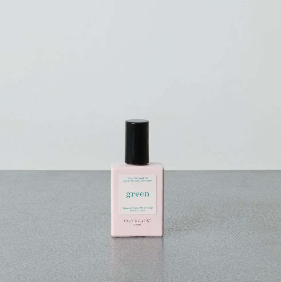 Vernis à ongles - Top Coat Pailleté Doré - Manucurist