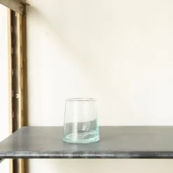 Verre conique en verre soufflé