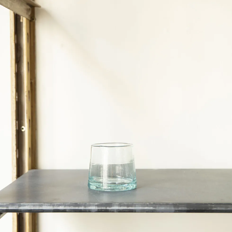 Verre conique en verre soufflé
