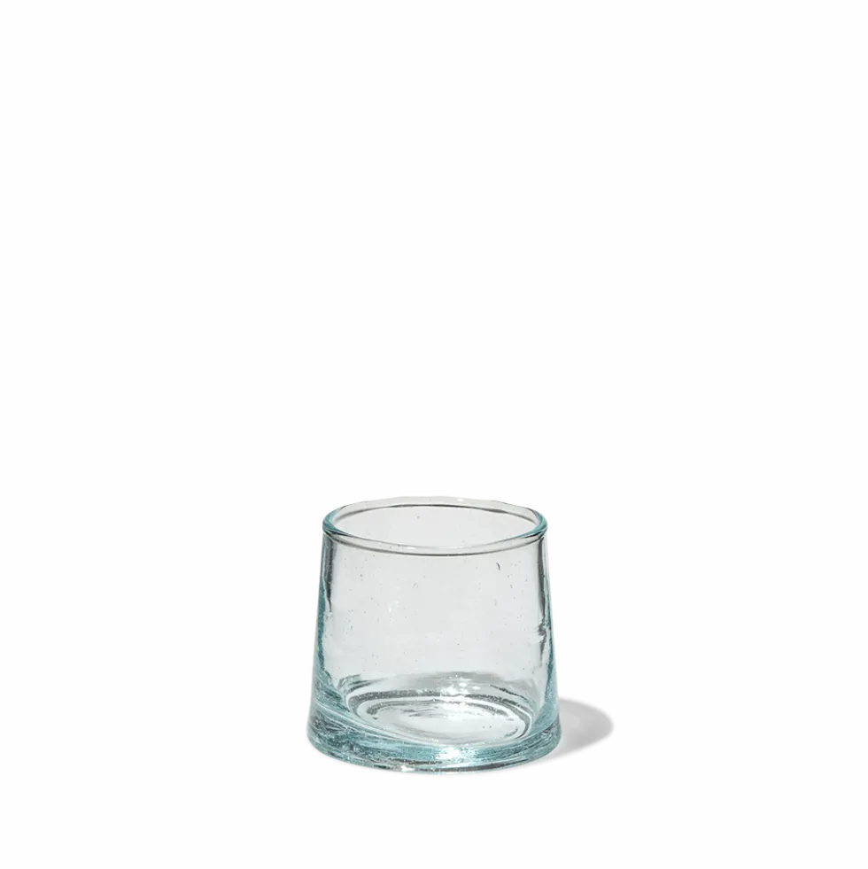 Verre conique en verre soufflé