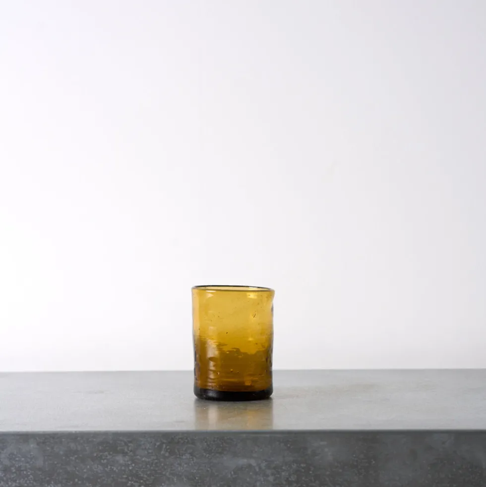 Verre Murano - Jaune