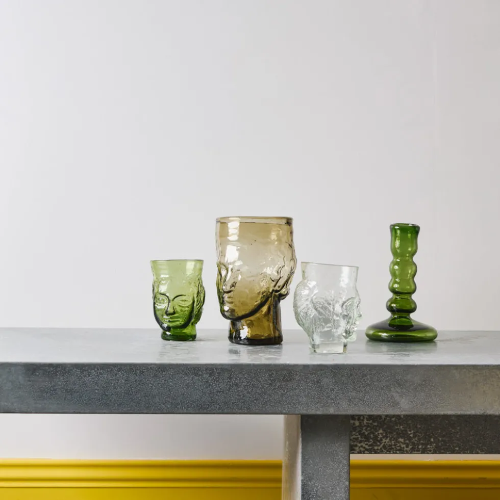 Verre portrait - Olive