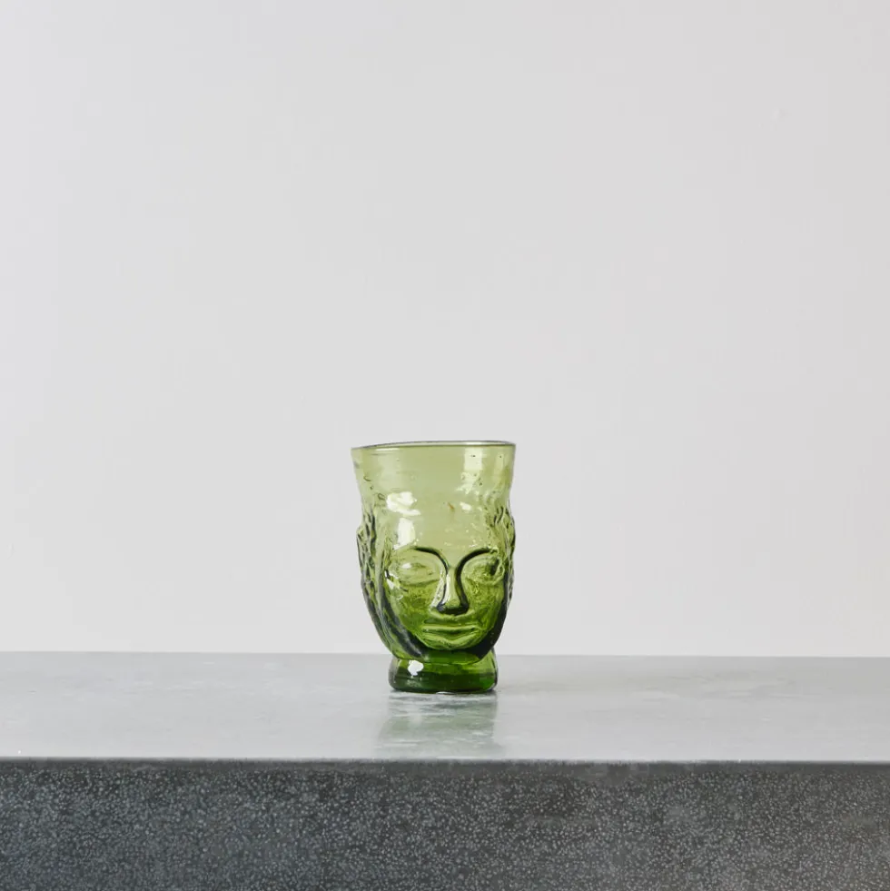 Verre portrait - Olive