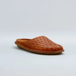 Vibae - Sabot Roma Tissé - Marron Cognac