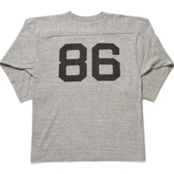 Warehouse & Co - T shirt Sleeve Football 4063 - Gris