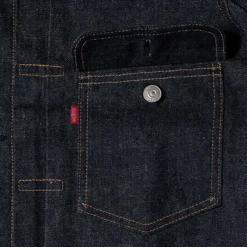 Warehouse & Co - Veste à poches - Bleu