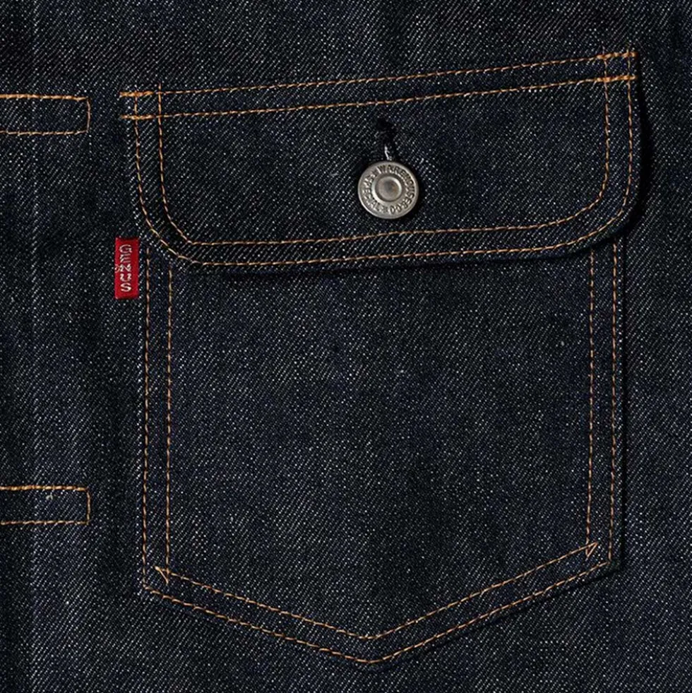 Warehouse & Co - Veste à poches - Bleu