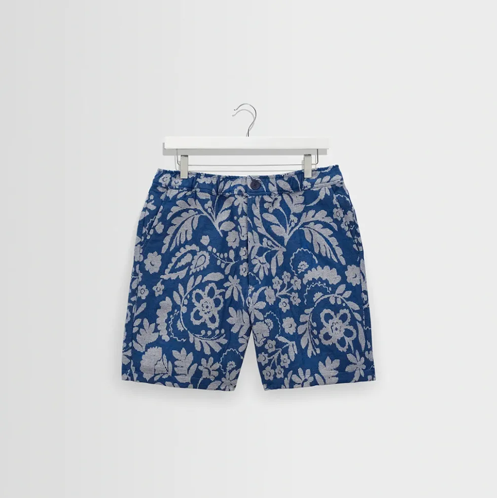 Wax London - Short Kurt - Bleu Ecru
