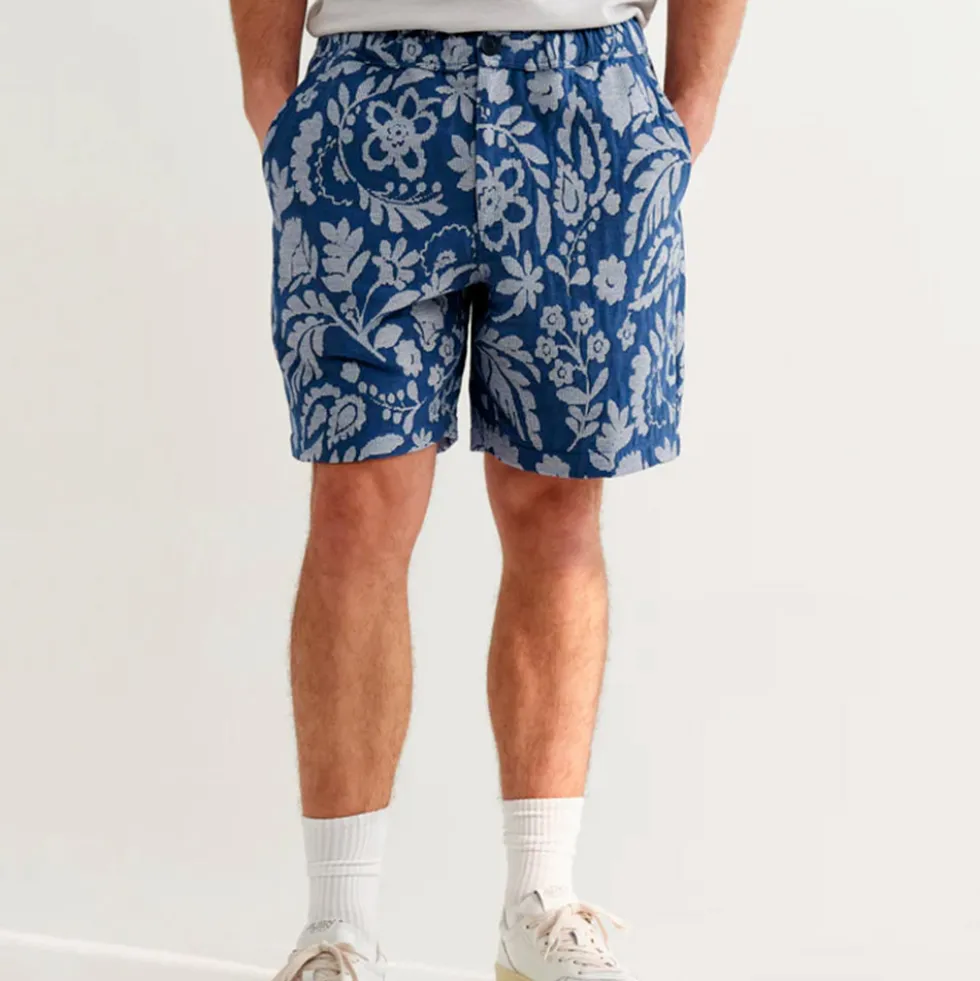 Wax London - Short Kurt - Bleu Ecru
