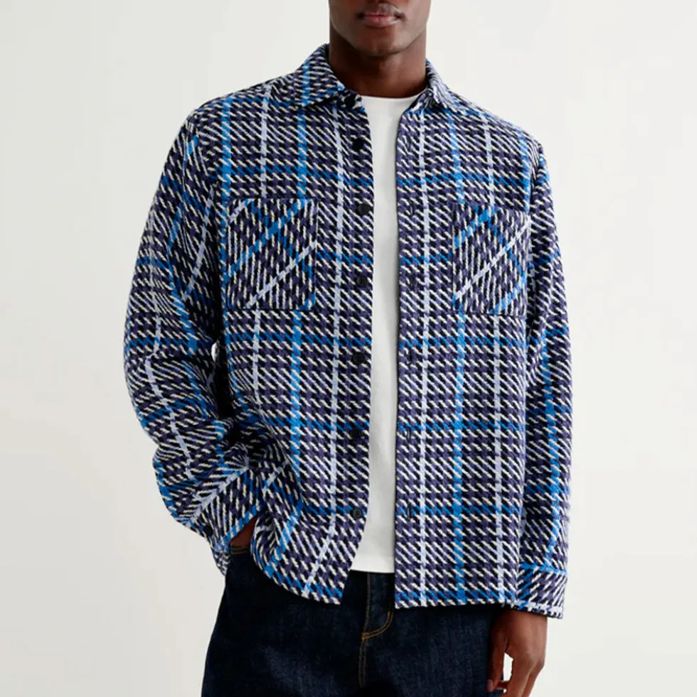 Wax London - Surchemise Whiting - Bleu Marine