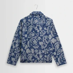 Wax London - Veste Iggy - Bleu Ecru