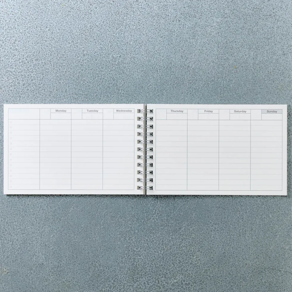 Weekly Planner - Bleu