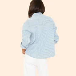 Xirena - Chemise Byron Denim - Bleu Railroad
