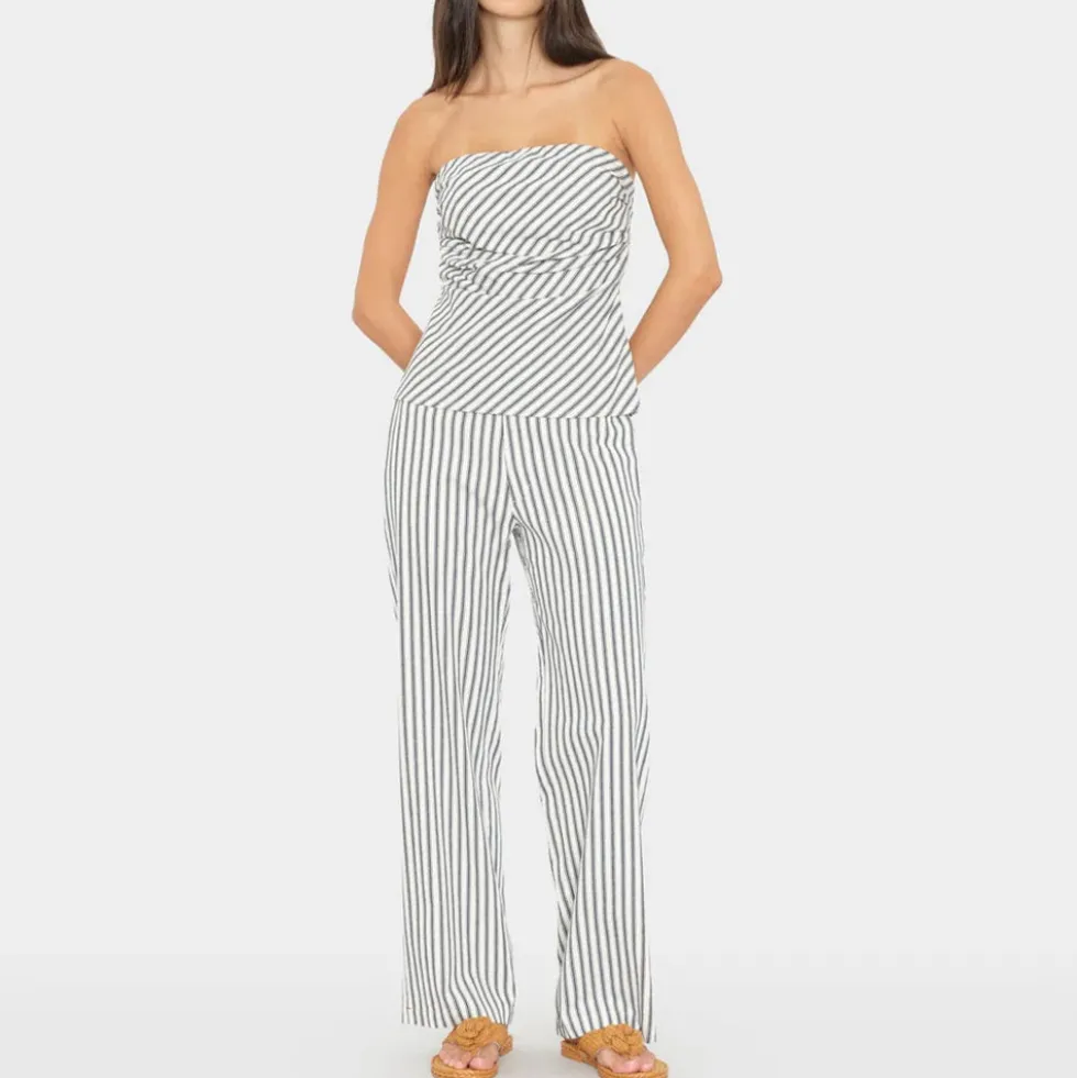 Xirena - Pantalon Pascale - Blue Slate Stripes